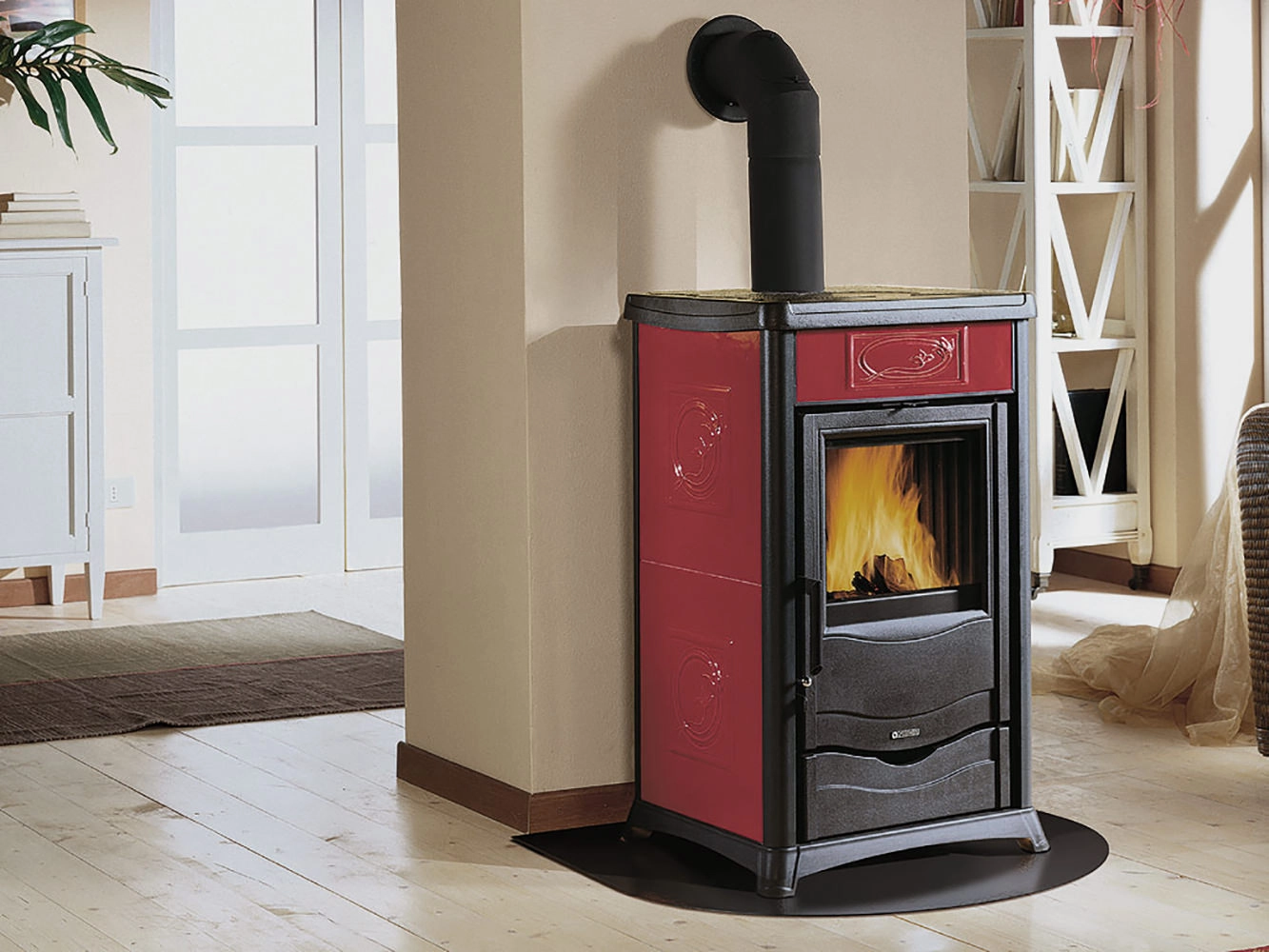 Отопительно варочная печь La Nordica TermoRossella Plus D.S.A