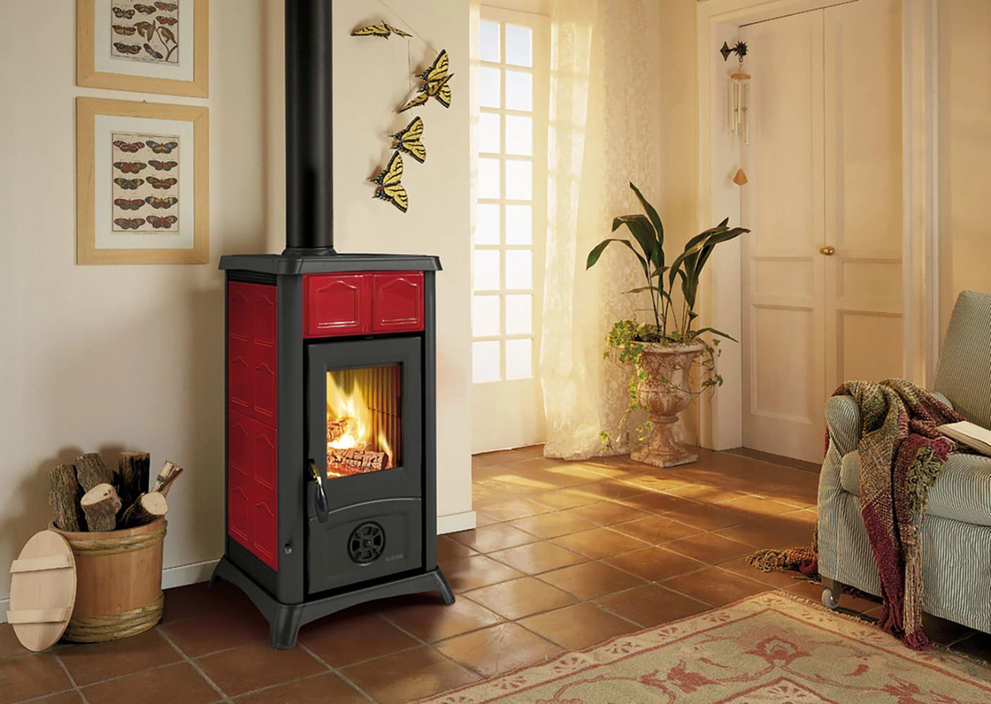 Отопительно варочная печь La Nordica Gemma (Gemma)