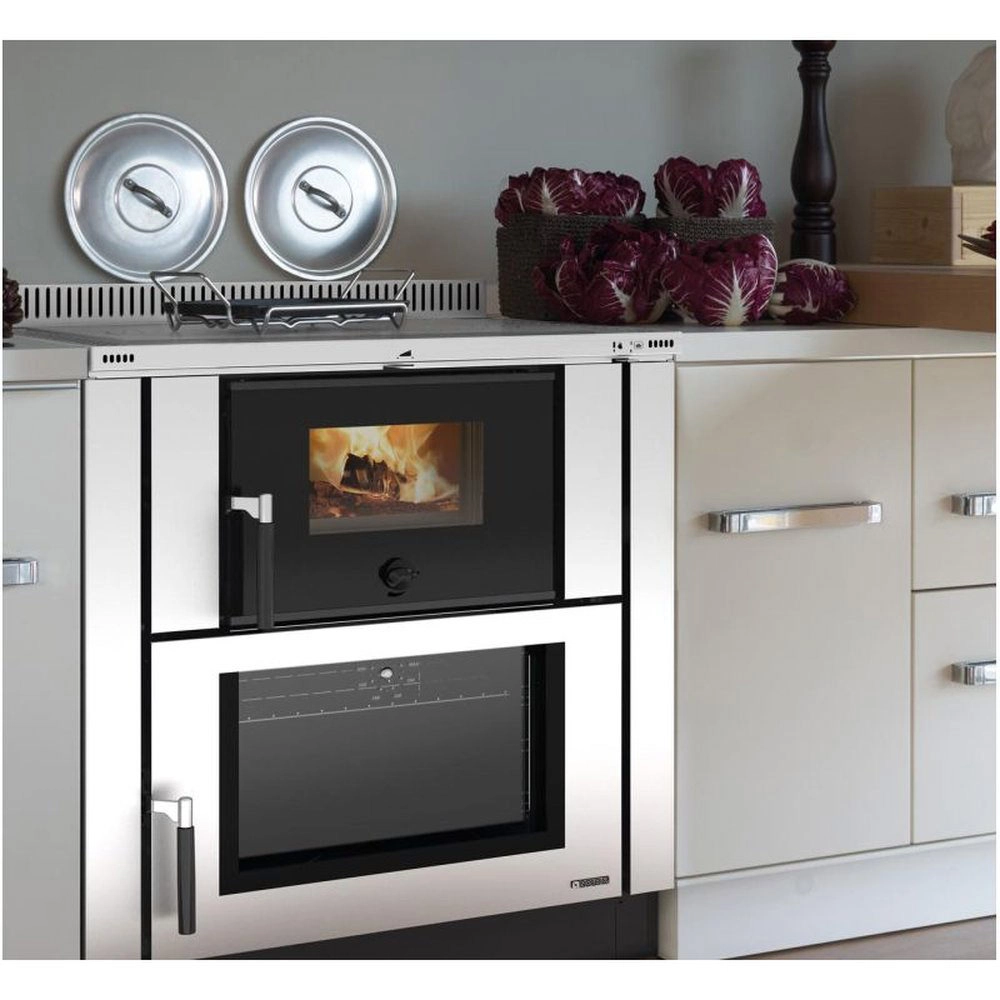 1Отопительно варочная печь La Nordica Verona Inox