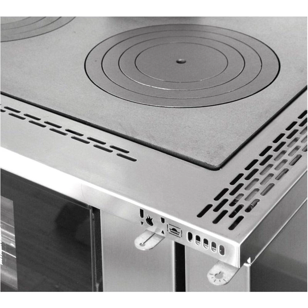 1Отопительно варочная печь La Nordica Verona Inox