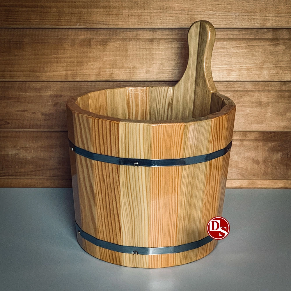 Ушат для бани лист.натур. 4 л. BentWood