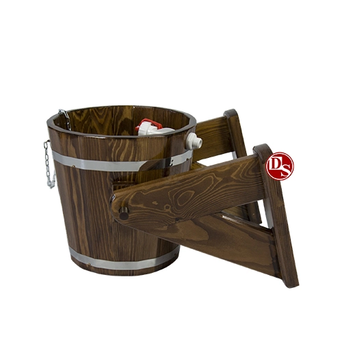 Обливное устройство Bentwood, лиственница морёная, 12 литров