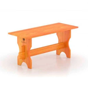 Лавка для бани, сауны BentWood (1,5х0,4хh0,47) лиственница натуральная