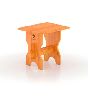 Лавка для бани, сауны BentWood (0,5х0,4хh0,47) лиственница натуральная