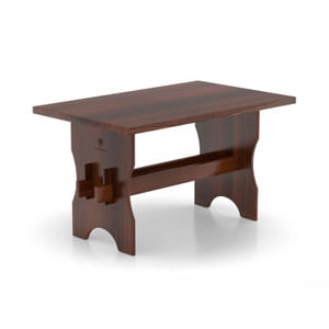 Стол для бани, сауны BentWood (1,1х0,7хh0,75) лиственница морёная
