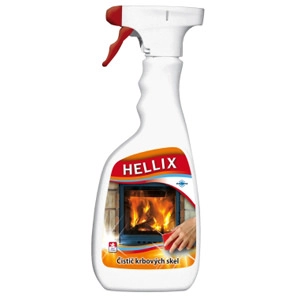 Средство для очистки каминных стекол, дровяных печей в бане, сауне HELLIX 500 мл. Hellix