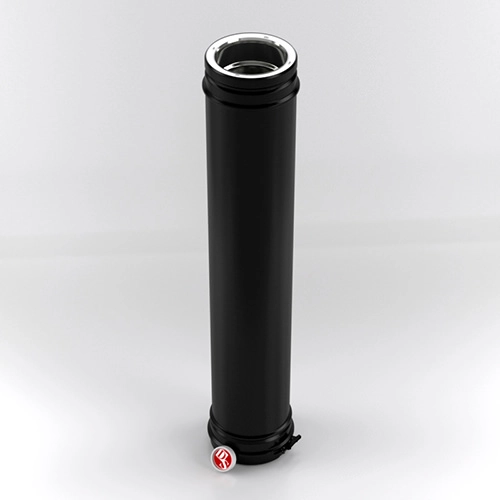 Злемент трубы Schiedel Permeter H1000 мм. D130 PM25 (Черный)