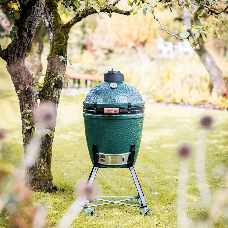 1Керамический гриль с мобильной подставкой Large D460 мм. Big Green Egg (США)