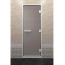 Дверь DoorWood Хамам "Сатин" 1900х700, 3 петли, коробка алюминий