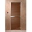 Дверь DoorWood 9x21 (Бронза,  коробка из лиственных пород, петли (3 шт.))