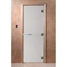 Дверь DoorWood 7x19 (Сатин, ольха, петли (3 шт.))