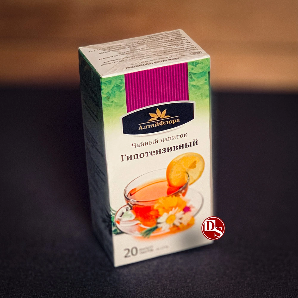 Фиточай "Гипотензивный" 30 г. Зеленый алтай
