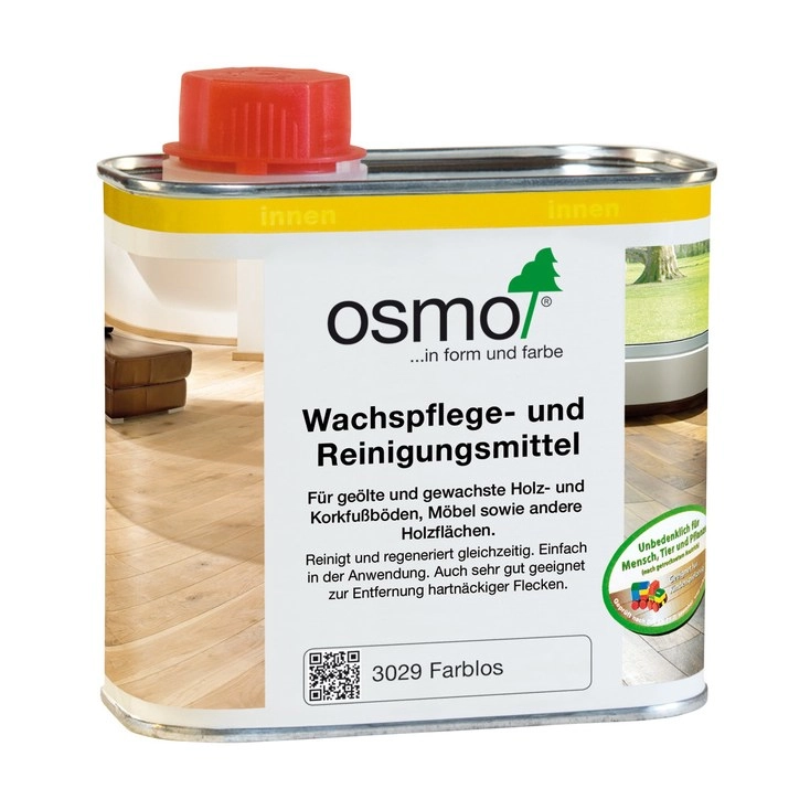 Средство для ухода и очистки древесины Osmo 3029 Wachspflege- und Reinigungsmittel 500 мл. (Бесцветное)
