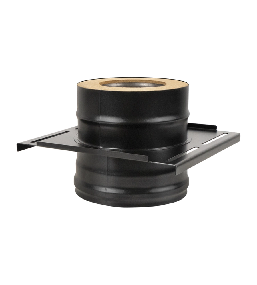 Площадка монтажная Black (AISI430/0,8 мм.) D120х200, 300*300 мм. Везувий