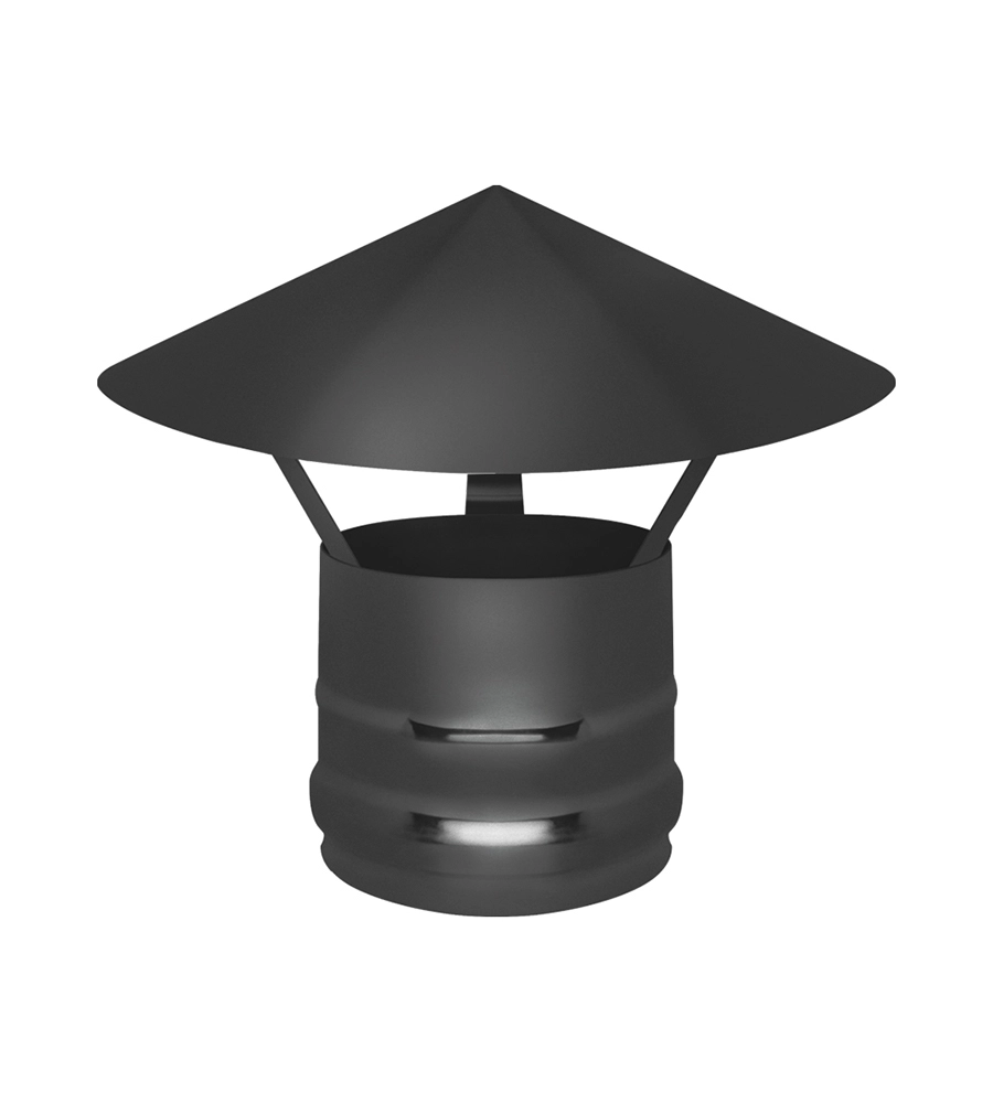 Зонт Black (AISI430/0,5 мм.) D120 Везувий