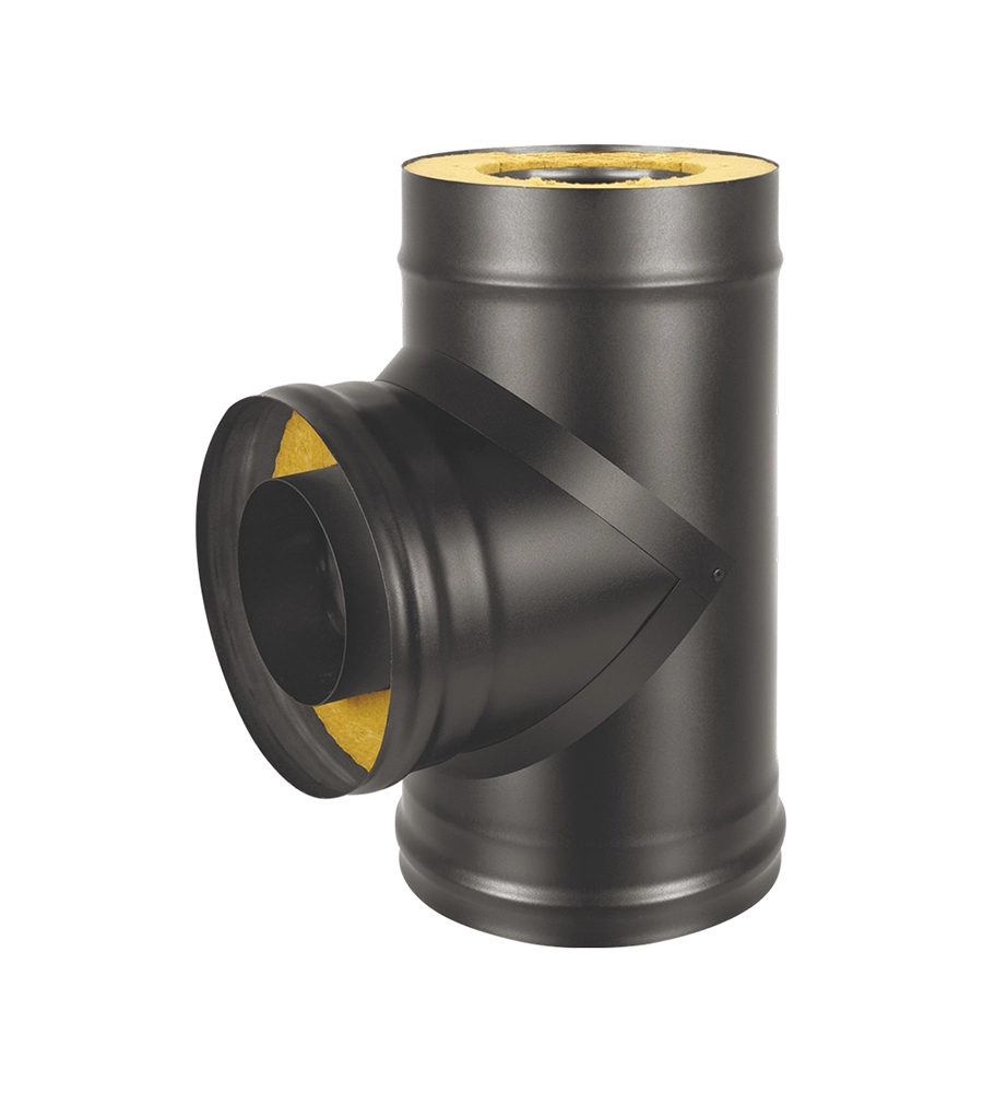 Сэндвич-тройник Black (AISI430/0,8 мм.) D120х200 Везувий