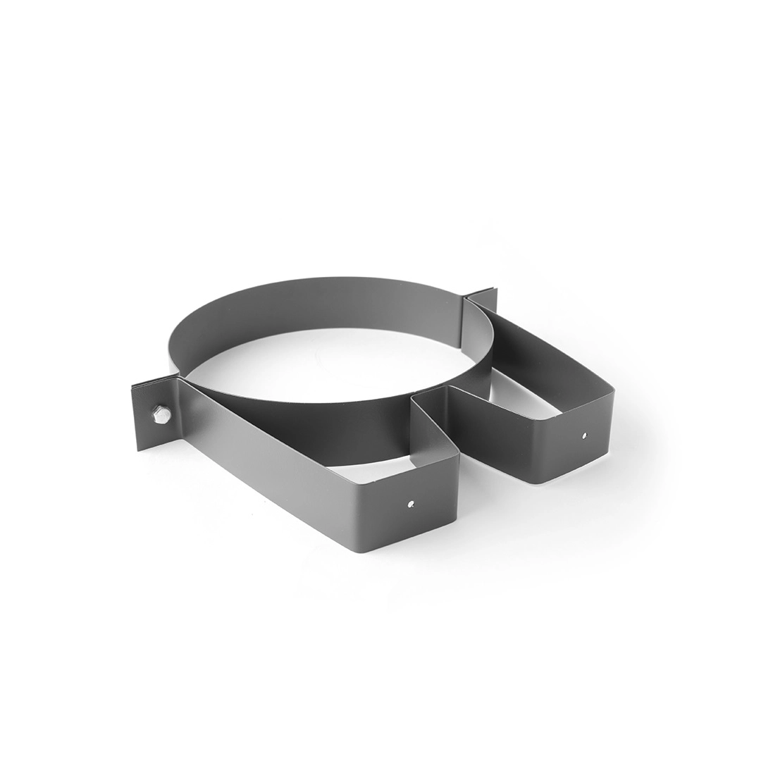 Кронштейн стеновой Black (AISI430) D200 Везувий