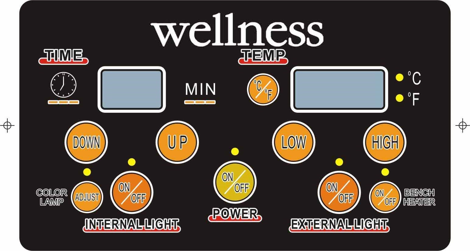 1Инфракрасная кабина Wellness LH-903BC