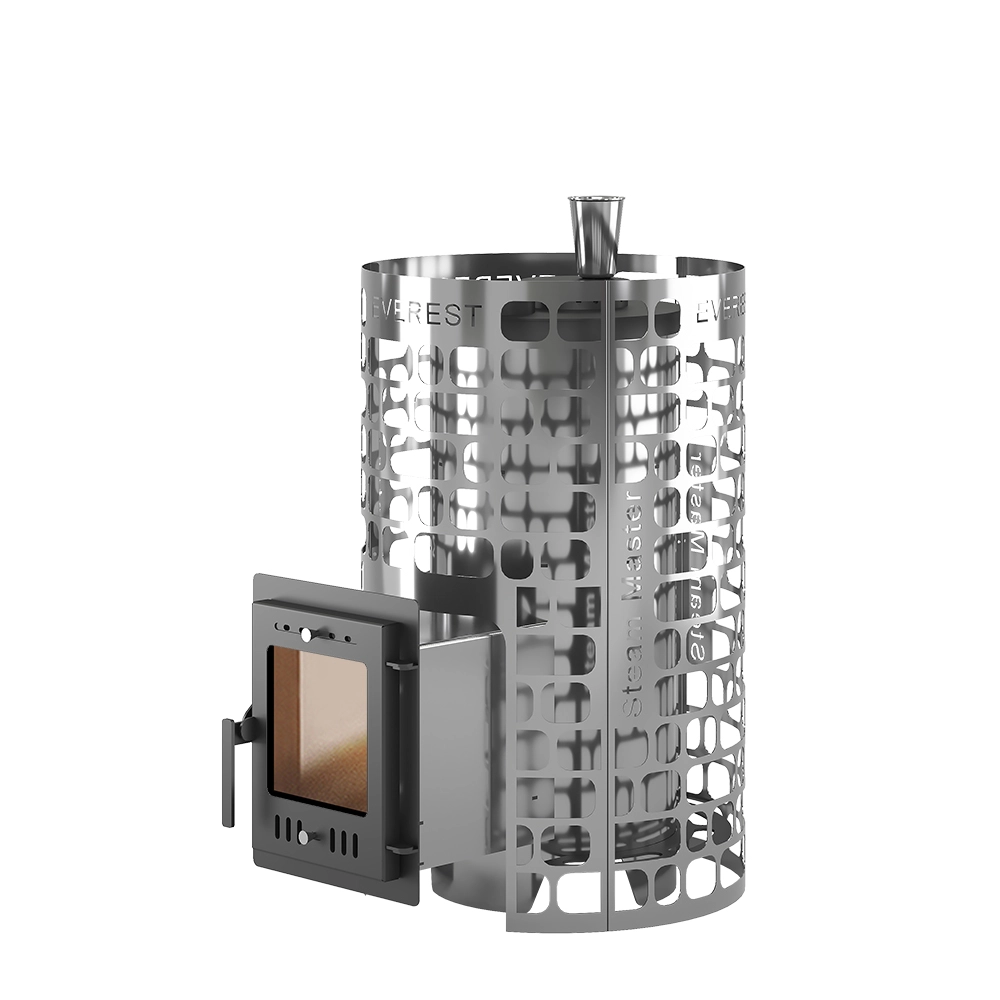 1Печь для бани Эверест "Steam Master" 24 INOX (210М)
