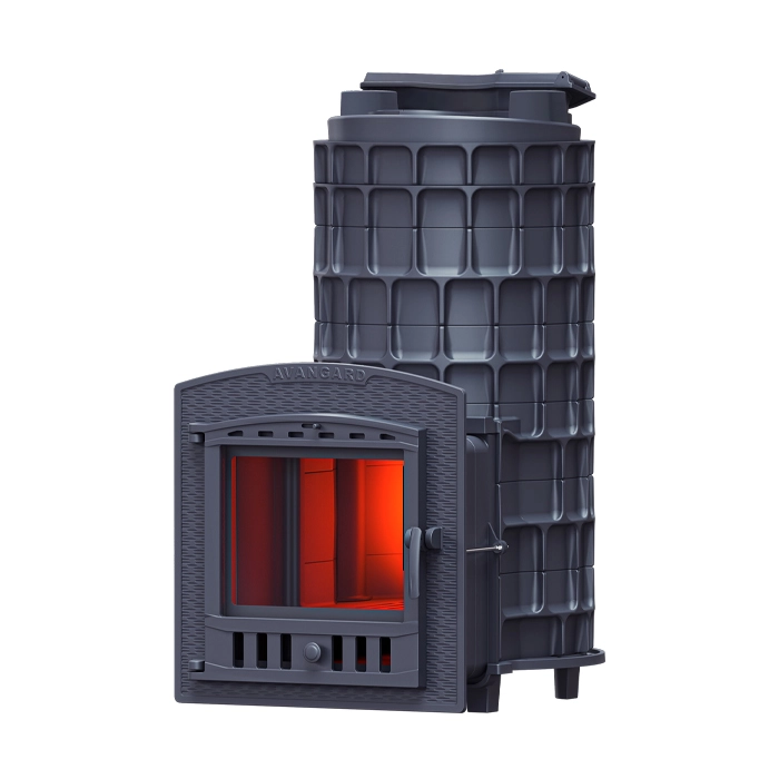 Дровяная печь Avangard 3K 40(П2) Гефест