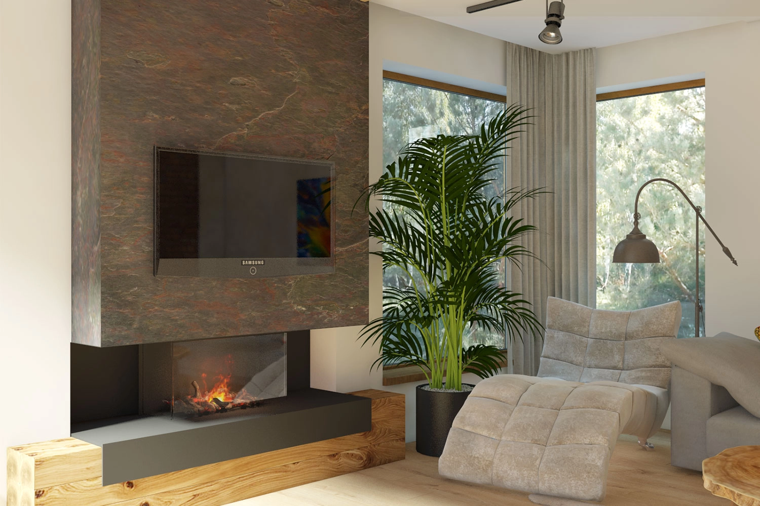 1Очаг Bingham Dimplex