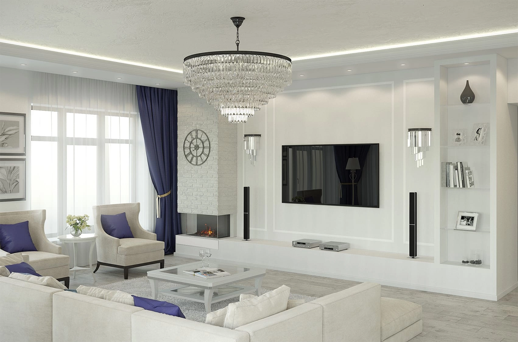 1Очаг Bingham Dimplex