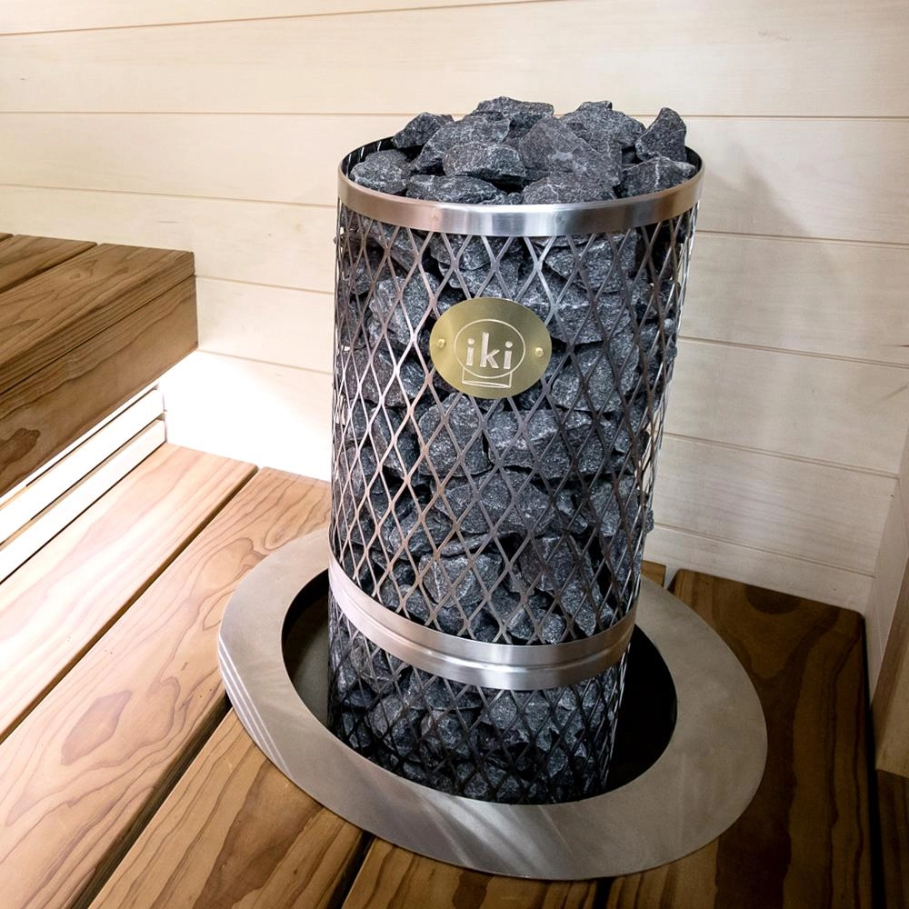 1Печь для сауны IKI Pillar 10,0 кВт (170 кг. камней)