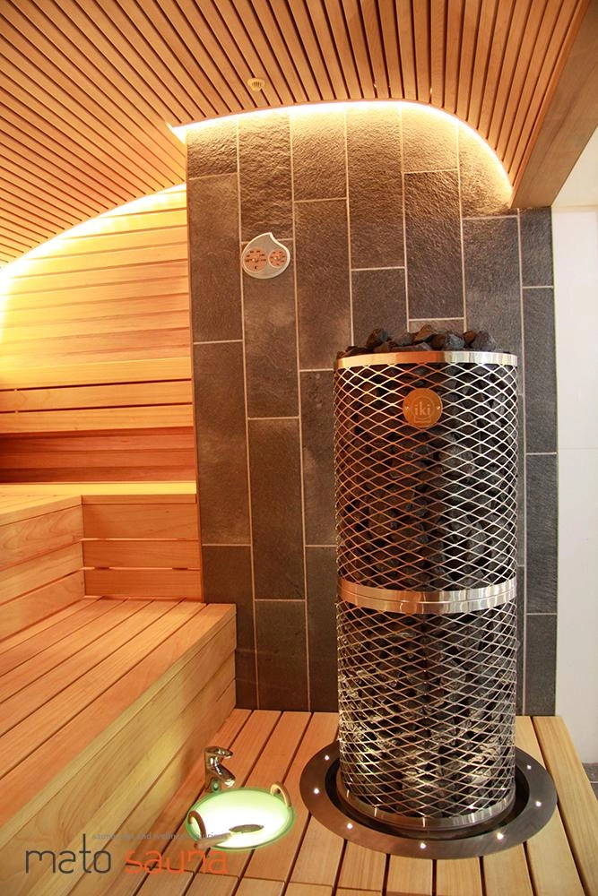 1Печь для сауны IKI Pillar 18,0 кВт (280 кг. камней)