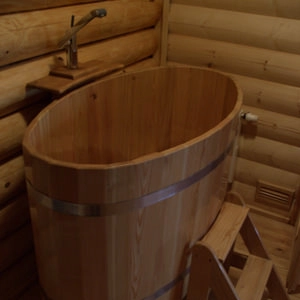 1Купель из лист (0,76х1,16хh=1,0) морён. BentWood