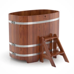 Купель из лист (0,76х1,16хh=1,0) морён. BentWood