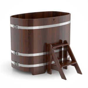 Купель из дуба (0,76х1,16хh=1,0) морен. BentWood