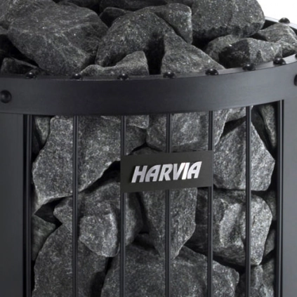 Камни Габбро-диабаз, средние, колотые, Harvia, 20 кг. AC3000