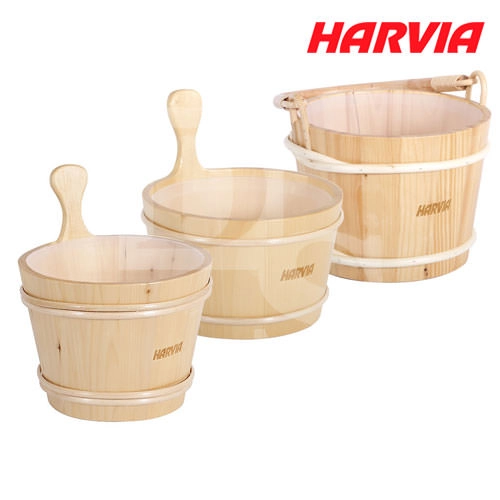 1Шайка Harvia 4 литра SAC10003 с пластмассовой вставкой