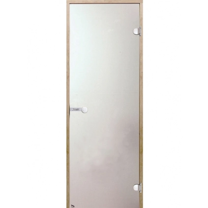 Дверь для сауны Harvia STG 8x19 (Коробка Ольха, стекло Сатин)